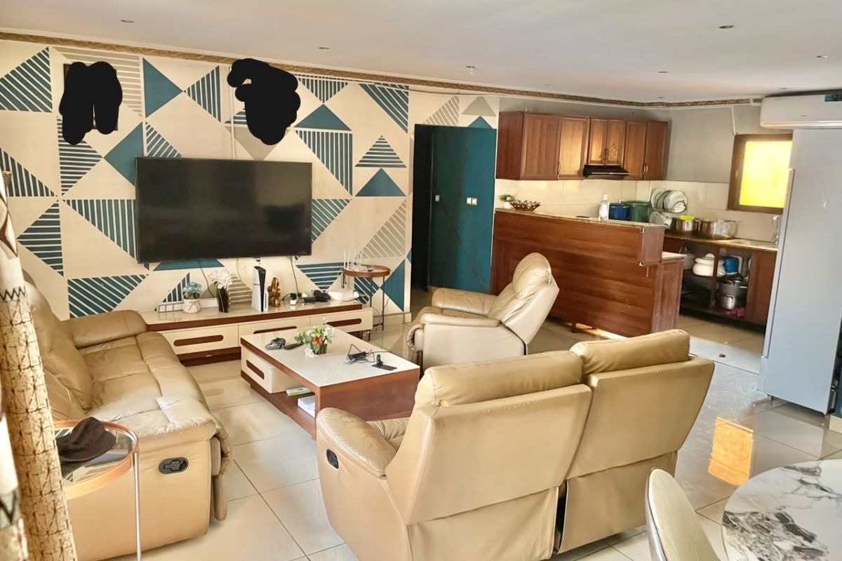 Appartement luxueux de 3 chambres à louer à Limete – Cité du Fleuve
